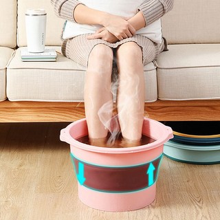 디웰 프라임 족욕기, 혼합색상, DFB-2201 도기족욕기 12 깊은 습식 족욕기 발 지압 바스켓 족욕통 족욕대야 가정용 발마사지 각탕기, 1개, 핑크