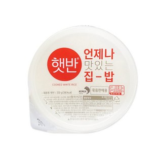 햇반 백미밥, 200g, 48개
