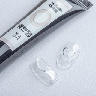 네일은재료빨 튜브젤 사용 모습