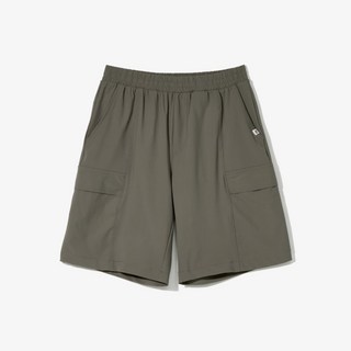 프로스펙스 남성 32 34 사이즈 이월 일상생활 운동시 입기 좋은 허리 이밴드 시원한 냉감 스판 카고 여름 5부 트레이닝 반바지 PW3MH23X322 카키