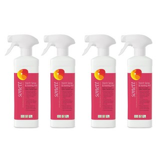 소네트 다림질풀 스프레이 500ml, 핫핑크라벨, 4개