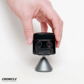 크로니클 듀얼렌즈 무선 현관 CCTV 실시간 홈캠 (사각지대 헌터), 기기 단품 (TF카드 미포함)