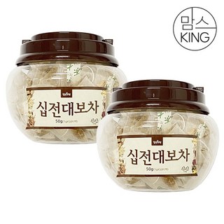 [창원몰]가고파힐링푸드 십전대보차 50티백 + 십전대보차 50티백, 50g, 50개, 1세트, 2개입