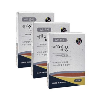 기황산업 백살압봉 6호(30매입), 3개