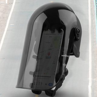 노마진바이크 오토바이 배달대행 휴대폰 거치대 햇빛 빗물 가리개 가림막 선가드