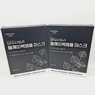 마미케어 들깨미백앰플 마스크팩 7매입 2개/ GV, 2개