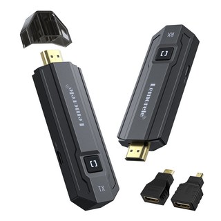 Lemorele 50 미터 무선 HDMI 송신기 수신기 동글 키트