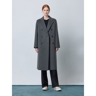 582744 CC콜렉트 씨씨콜렉트CExclusive더블 핸드메이드 롱코트 C244MSG162