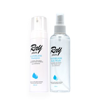 레이펄스 물없이감는샴푸+물없이씻는바디워시 200ml 세트 워터리스샴푸 바디워시 1세트 상품 이미지