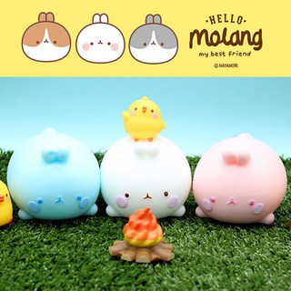 [iwoori] 몰랑 모찌모찌 말랑이 스트레스볼 얼집선물 구디백, 블루, 1개