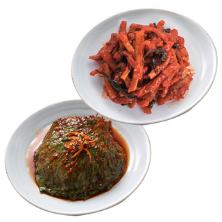 [모든반찬] 깻잎무침+무말랭이무침 2종 반찬세트, 2개, 1kg