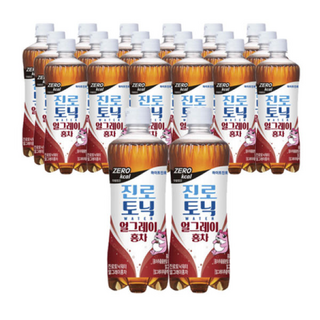 토닉워터 홍차 제로 600mlx20개 얼그레이 홍차(리뉴얼), 20개, 600ml