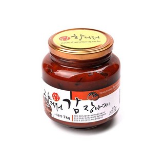 향적원 순창 감 장아찌 유리병