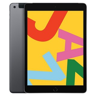 Apple iPad 7세대, 스페이스 그레이, 32GB, Wi-Fi+Cellular