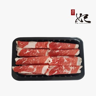 (한우비)(광주신세계)냉동 1+등급 한우암소 차돌박이(슬라이스)300g, 1개, 300g
