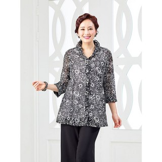 마담엘레강스 시어서커 썸머 재킷 K181JK06