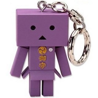 omamori DANBOARD NON 요츠바와 스케일 PVC제 트레이딩 피규어 키홀더 [무병식재], 1개