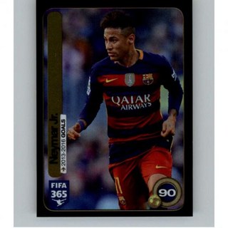 201617 판니 FIFA 365 스티커 중앙남아메리카 113 네이마르 주니어 FC 바르셀로나 공식 축구 앨범 상태 NM 이상