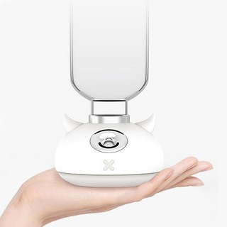NEO2M 아띠 로이 생수병 가습기 HP922 미니 무드등 탁상용 휴대용, 화이트