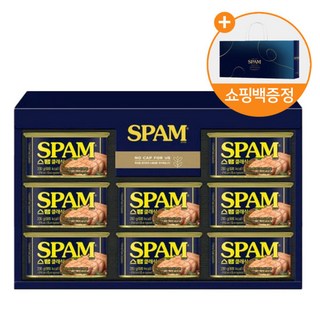 CJ 스팸 선물세트 12호 쇼핑백 증정 클래식 명절 선물 SET 기업 직원 단체 자취생 CJ 스팸 선물세트 12호 쇼핑백 증정 클래식 명절 선 상품 이미지