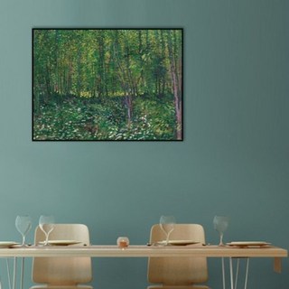 THE BELLA 고흐 - 나무와 덤불 Trees and Undergrowth, 프레임색상