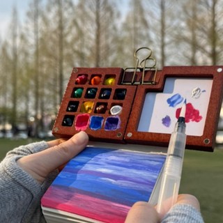 클로버상사 휴대용 미니 팔레트