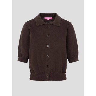 빈폴가디건 여성 반소매 카디건 캐주얼 브라운운 간절기 자켓 RB884