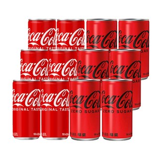 미니캔음료 코카콜라 제로 190ml