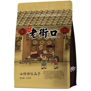 만리장성-로제커우 히코리향 호두맛 해바라기씨 꽈즈 중국식품 500g 5개