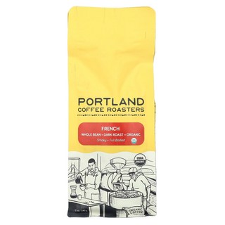 아이허브 유기농 커피 프렌치 원두 다크 로스트 340g(12oz), PCR40115, 1개, 340g
