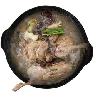 [TenTenPlus] TV홈쇼핑 HACCP 유황먹은 능이 오리백숙 보양식 밀키트 즉석국 오리의 다리살 능이 수삼 대추 은행 건강보양 백숙 보양탕 영양탕 즉석탕 몸보신, 3개, 1.2kg