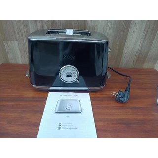 DeLonghi 드롱기 레트로 토스트기 토스터 4구 CTJ4003, 영국 원조 세이지 2구 검정색