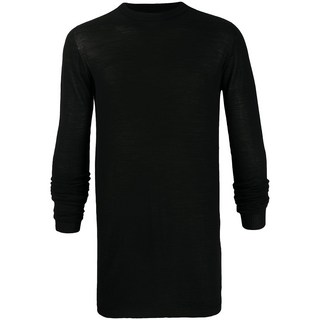 Rick Owens 롱라인 골지 니트 스웨터