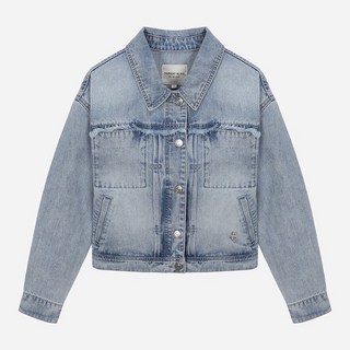 [백화점 정품] 써스데이아일랜드 프린지 데님 자켓 (T252MJK134W)