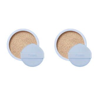 2개 퓌 쿠션 글래스 케이스에 호환되는 리필 단품 00 클리어 글래스