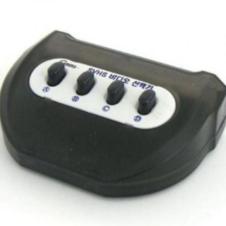 coms SVHS 수동 선택기 4대1 허브, 본상품