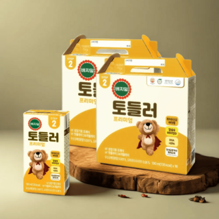 베지밀 토들러 프리미엄 2단계 190ml 32팩, 32개