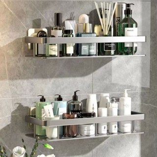 위더스욕실용품 알루미늄 무타공 일자 욕실선반