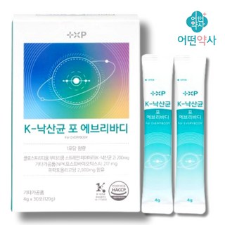 유익균 잦은방귀 장트러블 배에 가스찰때 유산균, 120g, 1박스