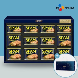 CJ 스팸선물세트 3호 쇼핑백 포함 클래식 기업 직원 단체 명절 추석 설날 선물 제일제당 SET, 1세트