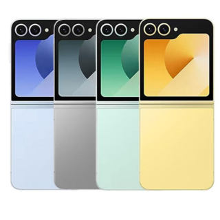 갤럭시 Z 플립 6 실버 쉐도우 모델 이미지