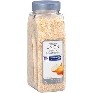 McCormick Culinary 다진 양파 502.8ml(17온스) - 말린 다진 양파 플레이크 502.8ml(17온스) 용기 1개 수프 소스 미트볼 양념 및 캐서롤, 181g