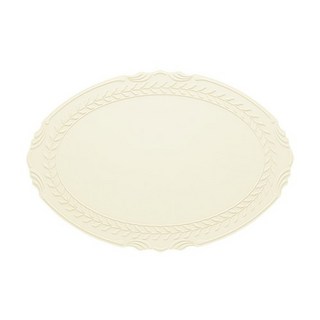 시라쿠스 로렐 리프 실리콘 테이블매트, laurel ivory, 44×30, 2개