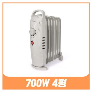 루베크 라디에이터 7핀 타이머 전기 캠핑 욕실 화장실 소형 대형, 1개