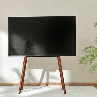 다드림마운트 이젤형티비거치대 TV스탠드 65인치 55인치 벽면밀착형 삼성LG호환 43인치, 블랙 (ARTEMIS M), 1개