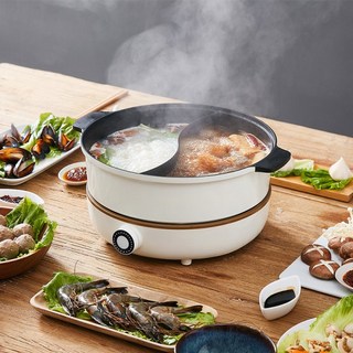 Joyoung 인덕션 냄비 쿠커 중국식 붙지 않는 코팅 28cm 직경 2100W 고출력 220V