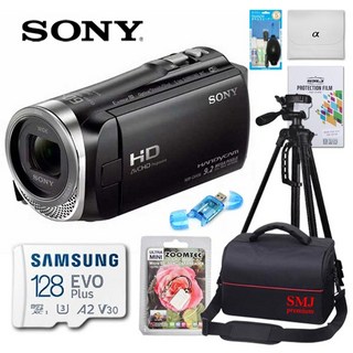 소니정품 HDR-CX405 풀패키지 8종세트 / 메모리128GB+SDHC리더기+액정보호필름+극세사융+청소도구+리더기+필터+전용가방 / TJ