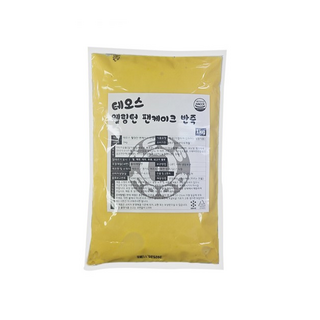 테오스 웰링턴 팬케이크 반죽 5kg(1kg x 5EA) 핫케이크 믹스 재료, 1개, 1kg