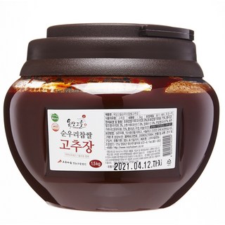 옥당고을 국산 순우리찹쌀고추장, 1.5kg, 1개 대표 이미지 - 고추장 추천