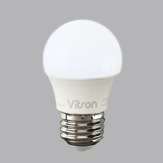 비츠온 LED 인지구 3W G45램프 E26소켓용 주광색 전구색 전구, 1개